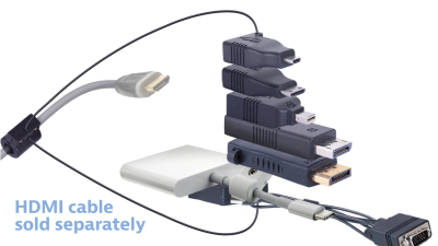 DL-AR9389 DigitaLinx Secure Adapter Ring with 7 Adapters