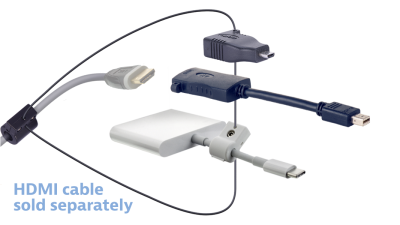 DL-AR13247 DigitaLinx Secure Adapter Ring with 3 Adapters