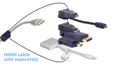 DL-AR9836 DigitaLinx Secure Adapter Ring with 6 Adapters