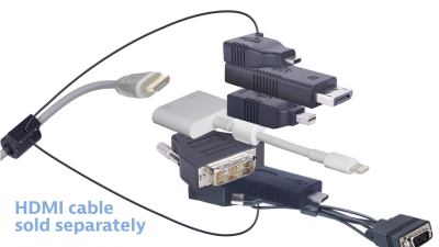 DL-AR9893 DigitaLinx Secure Adapter Ring with 7 Adapters