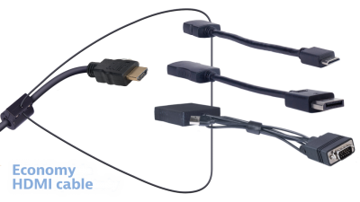 DL-AR5272-E06 DigitaLinx Secure Adapter Ring with 3 Adapters