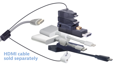 DL-AR14389 DigitaLinx Secure Adapter Ring with 8 Adapters