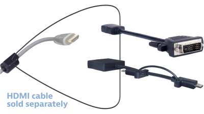 DL-AR10030 DigitaLinx Secure Adapter Ring with 2 Adapters