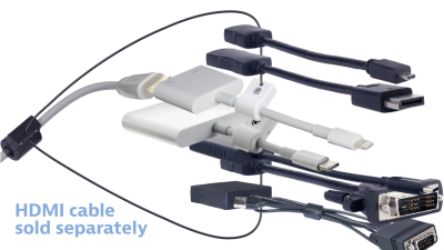 DL-AR13820 DigitaLinx Secure Adapter Ring with 7 Adapters