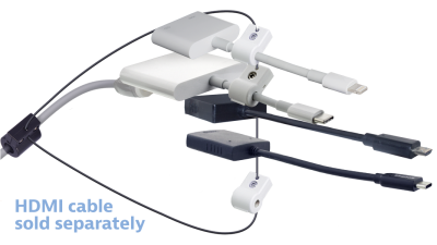 DL-AR9276 DigitaLinx Secure Adapter Ring with 4 Adapters