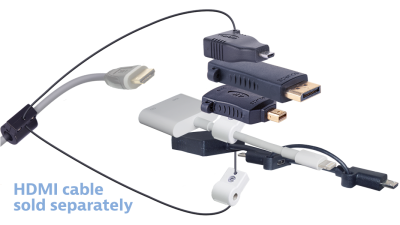 DL-AR9634 DigitaLinx Secure Adapter Ring with 5 Adapters