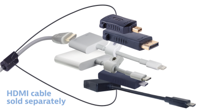 DL-AR14775 DigitaLinx Secure Adapter Ring with 6 Adapters