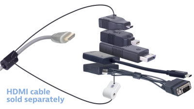 DL-AR14142 DigitaLinx Secure Adapter Ring with 5 Adapters