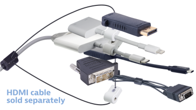 DL-AR12885 DigitaLinx Secure Adapter Ring with 6 Adapters