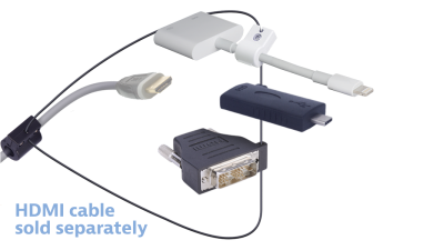 DL-AR13952 DigitaLinx Secure Adapter Ring with 3 Adapters