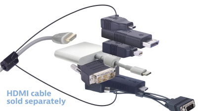 DL-AR9559 DigitaLinx Secure Adapter Ring with 7 Adapters