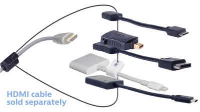 DL-AR13287 DigitaLinx Secure Adapter Ring with 5 Adapters