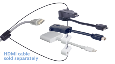 DL-AR9579 DigitaLinx Secure Adapter Ring with 4 Adapters