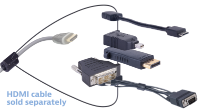 DL-AR13232 DigitaLinx Secure Adapter Ring with 5 Adapters