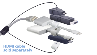 DL-AR14883 DigitaLinx Secure Adapter Ring with 5 Adapters