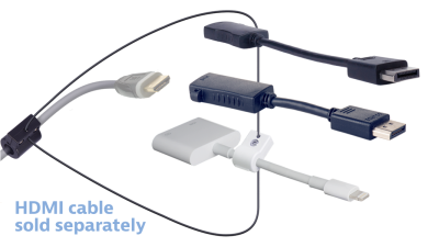 DL-AR11333 DigitaLinx Secure Adapter Ring with 3 Adapters