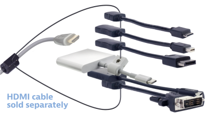 DL-AR17328 DigitaLinx Secure Adapter Ring with 6 Adapters