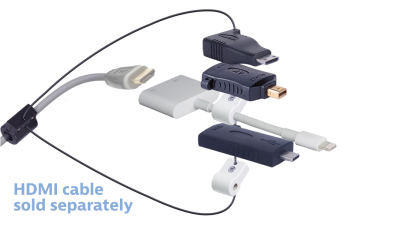 DL-AR9335 DigitaLinx Secure Adapter Ring with 4 Adapters