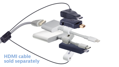 DL-AR9786 DigitaLinx Secure Adapter Ring with 5 Adapters