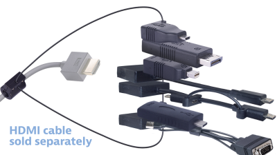 DL-AR9079 DigitaLinx Secure Adapter Ring with 7 Adapters