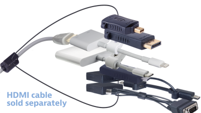 DL-AR14117 DigitaLinx Secure Adapter Ring with 7 Adapters