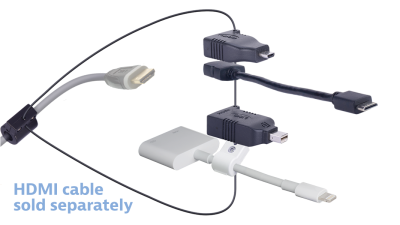 DL-AR14247 DigitaLinx Secure Adapter Ring with 4 Adapters