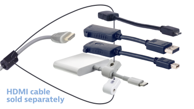 DL-AR9904 DigitaLinx Secure Adapter Ring with 4 Adapters