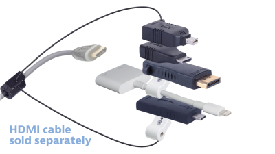 DL-AR9847 DigitaLinx Secure Adapter Ring with 5 Adapters