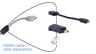 DL-AR9566 DigitaLinx Secure Adapter Ring with 2 Adapters