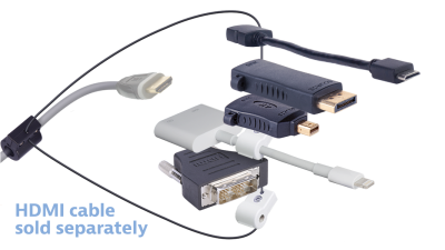 DL-AR9609 DigitaLinx Secure Adapter Ring with 5 Adapters