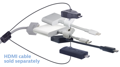 DL-AR9112 DigitaLinx Secure Adapter Ring with 5 Adapters