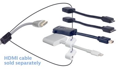 DL-AR9368 DigitaLinx Secure Adapter Ring with 4 Adapters