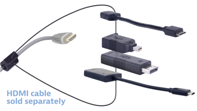 DL-AR17422 DigitaLinx Secure Adapter Ring with 4 Adapters