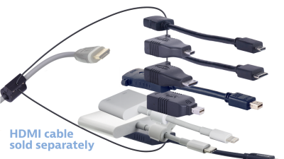 DL-AR11302 DigitaLinx Secure Adapter Ring with 9 Adapters