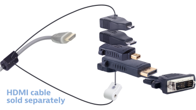 DL-AR9387 DigitaLinx Secure Adapter Ring with 5 Adapters