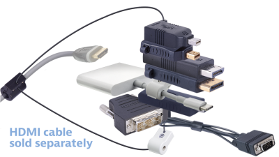 DL-AR16110 DigitaLinx Secure Adapter Ring with 8 Adapters