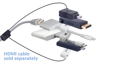 DL-AR9345 DigitaLinx Secure Adapter Ring with 5 Adapters