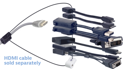 DL-AR9803 DigitaLinx Secure Adapter Ring with 8 Adapters