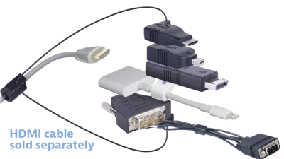 DL-AR13524 DigitaLinx Secure Adapter Ring with 6 Adapters