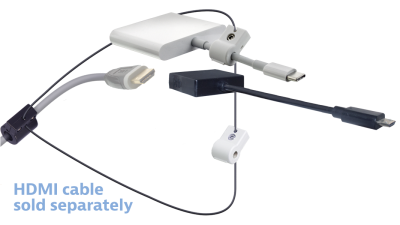 DL-AR10548 DigitaLinx Secure Adapter Ring with 2 Adapters