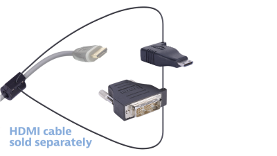 DL-AR10028 DigitaLinx Secure Adapter Ring with 2 Adapters