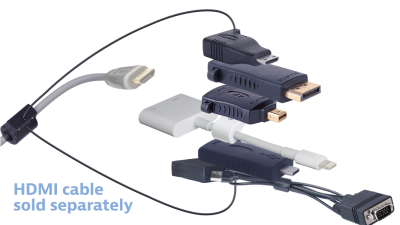 DL-AR9780 DigitaLinx Secure Adapter Ring with 6 Adapters