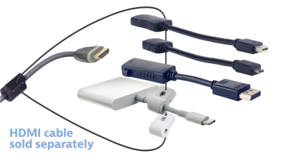 DL-AR9457 DigitaLinx Secure Adapter Ring with 4 Adapters