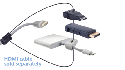 DL-AR14871 DigitaLinx Secure Adapter Ring with 3 Adapters