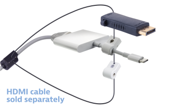 DL-AR15192 DigitaLinx Secure Adapter Ring with 2 Adapters