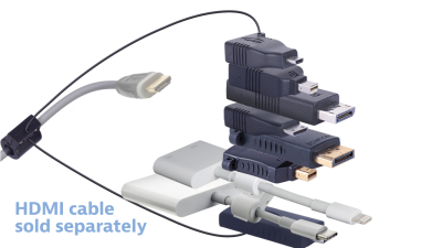 DL-AR9378 DigitaLinx Secure Adapter Ring with 9 Adapters