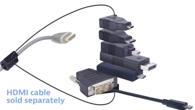 DL-AR10201 DigitaLinx Secure Adapter Ring with 7 Adapters