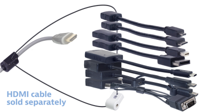 DL-AR17221 DigitaLinx Secure Adapter Ring with 8 Adapters