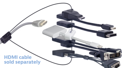 DL-AR13973 DigitaLinx Secure Adapter Ring with 7 Adapters