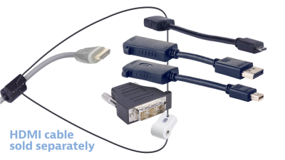 DL-AR9406 DigitaLinx Secure Adapter Ring with 4 Adapters